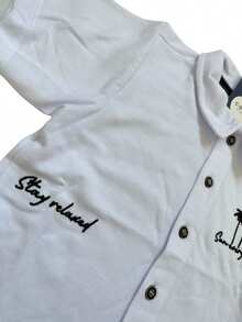 Young Boys Shirts - 白色 - 查看 2