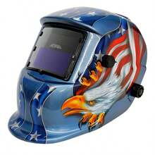 "Careta Electrónica para Soldar Freedom Eagle Adir 6710 – Protección Automática" - Azul - Ver 3