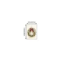 1/3pcs Vintage Christmas Wall Art Picture Rustic Holiday Prints Canvas Paintings Featuring Wreath, Gift Box, And Tree Posters Neutral Festive Wall Decor For Living Room, Farmhouse, Bedroom Or Entryway Room Decor Gift For Her Unframed - Multicolor - View 8