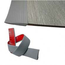 1 件 90 厘米/35.43 英寸门槛坡道，适用于门口，门槛坡道，自粘式坡道，过渡带减速器，可调节和切割，适用于扫地机轮椅滑板车减速器坡道