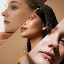 16g/18g Internal Thread Labret Jewelry Surgical Steel Lip Rings Stud Flat Back Medusa Monroe Lip Studs Nose Rings Studs Tragus Helix Cartilage Earring Piercing, 2/2.5/3/4/5mm CZ{"Color_name":"16G-2/2.5/3/4/5mmCZTop"} - 16G-2/2.5/3/4/5mmCZ頂部 - 查看 4