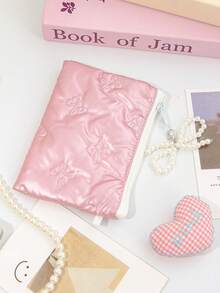 1 件可爱亮片蝴蝶零钱包，带蝴蝶结吊坠，Coquette Bling Bling 迷你防水零钱包，钱包可爱少女迷你钱包 - 彩色 - 查看 16