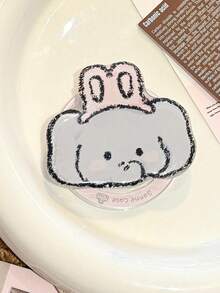 1pc Magnetic Phone Holder, Cute Cartoon Cat, Dog And Rabbit Design, Retractable Strong Adhesive Phone Stand - Line Cartoon Animals - View 10