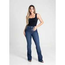 Calça Jeans Sawary Boot Cut - 280697 - Azul - Visão 2