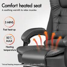Home Office Chairs - Grey - View 3