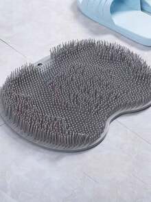 1件装背部按摩垫，浴室足部按摩刷，硅胶吸盘垫，背部按摩墙垫。洗脚机，背部打磨板，浴室防滑垫，浴室配件，淋浴用品，