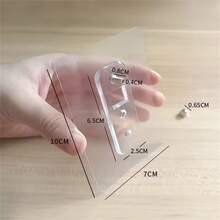 Bộ móc treo tường đa năng không cần móc, dùng cho khung ảnh và đồ trang trí, có tùy chọn dán chịu lực và bắt vít, dễ lắp đặt, làm bằng nhựa và kim loại, dùng để treo tranh, ảnh, quần áo, móc chìa khóa và đồ dùng nhà cửa, móc dán chắc chắn, kiểu dáng hiện đại, bền bỉ, giải pháp lắp đặt nhanh không cần khoan cho nhiều phòng và ứng dụng khác nhau. - Nhiều màu - Xem 4