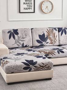 1 Stück Polyester Sofakissenbezug mit Muster, elastischer Sofabezug rutschfest, Sofaüberwürfe für Wohnzimmer, Schlafzimmer, Outdoor-Sofa, Schutz vor Haustierflecken, 4-Jahreszeiten Sofasitzkissenbezug für L-förmige Einzelsitze, Relaxsessel und 2/3/4-Sitzer Sofas, Herbst Heimdekoration Sofaüberwurf - Verschiedenfarbig - Übersicht 6