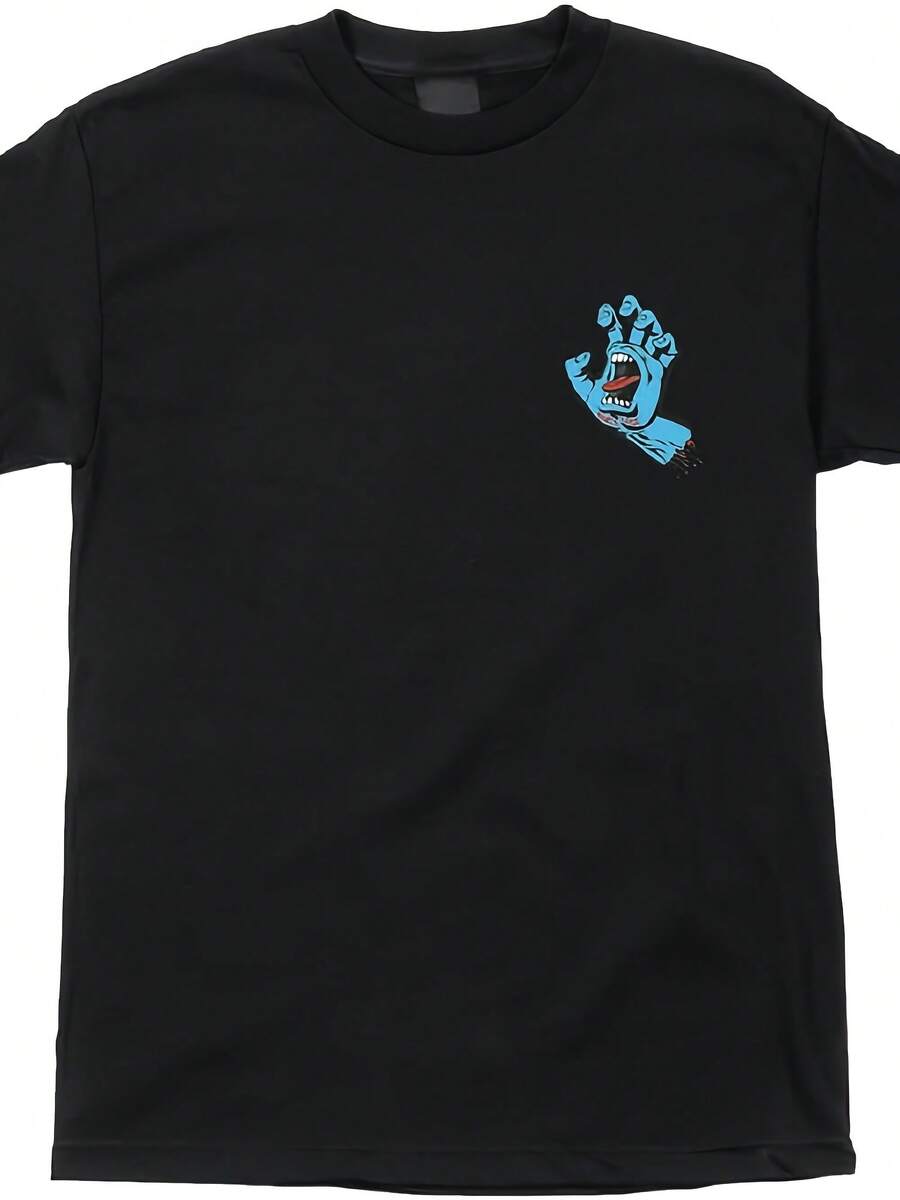 SANTA CRUZ 's SS T-Shirt Screaming Hand Skate T-Shirt - 款式6 - 查看 1