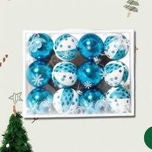 Christmas Balls - Blue - View 2