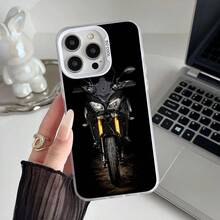 Epc Motorcycle Y-YAMAHAS Phone Case IMD Phone Case Cover Compatible With  16 15 14 13 12 11 Pro Max Plus Color Silver Cover, Cover Compatible With  17 Pro Case,  17 Pro Max Case,  17 Case,  16 Pro Case
