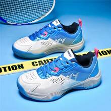 Women's Professional Badminton Shoes, Lightweight, Breathable, Non-Slip, Durable For Training And Competition. High Elasticity, Shock Absorption, Jump Protection, Lateral Support, Twist Resistance. Stylish Badminton Shoes For Women - Baby Blue - View 7