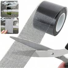 WAYAMY 700 x 5CM Cinta para Reparar Mosquiteras Ventana y Puerta, Fibra De Vidrio Cinta Adhesiva Reparación de Ventanas Tela Mosquitera Cinta De Ventana De Pantalla(default) - Tipo 1 - Ver 2