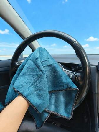 1pc Car High Water Absorption Towel