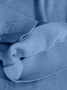 GRDR Autumn/Winter New High Collar Soft Pullover Sweater, Casual Knit Warm Top