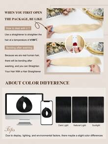 10PCS Bleach Blonde Seamless Injected Hand-Tied Pro Quality Virgin Human Hair Invisible Tape In Hair Extensions Human Hair Straight Tape Ins