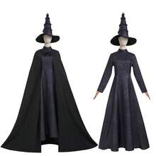 Magic Witch Cosplay Costume Movie The Wicked Witch Cosplay Outfit Cos Fancy Dress Clothing - Wicked Witch Black Dress - View 3