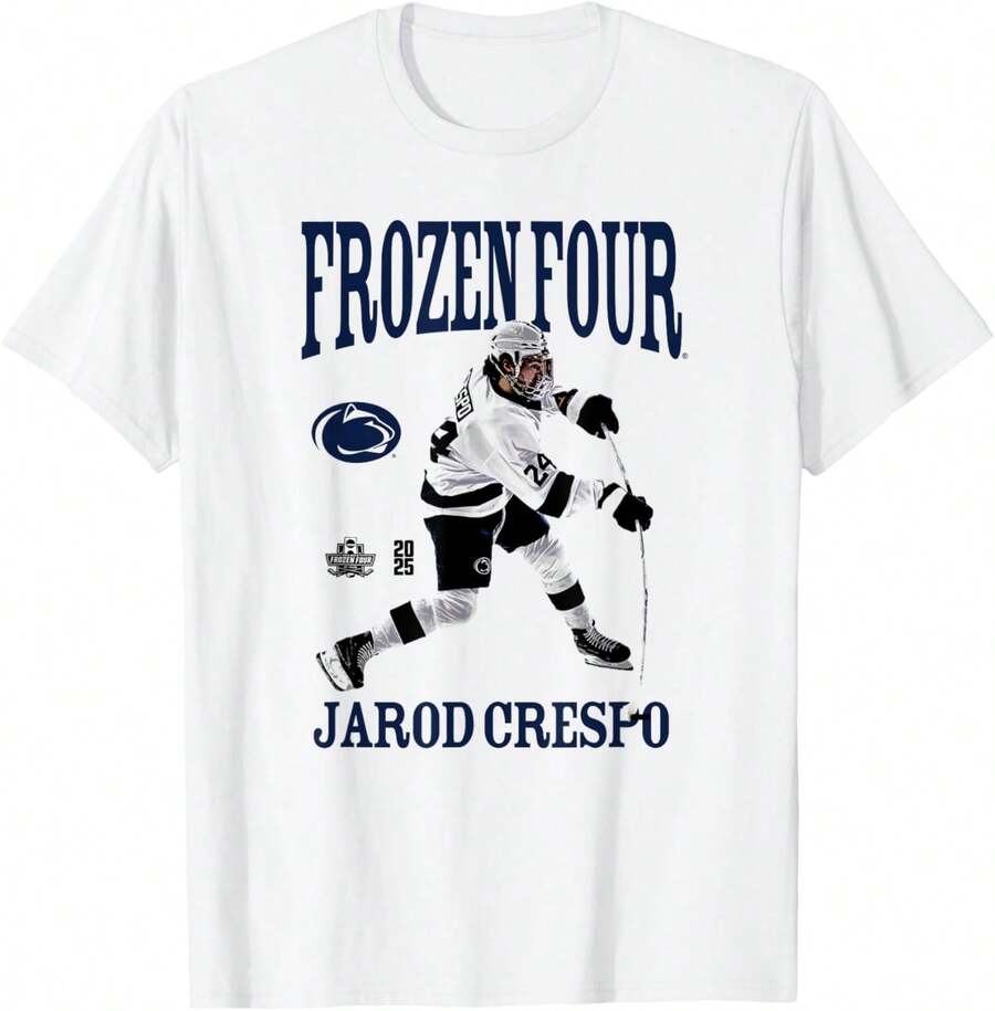 State Jarod Crespo Frozen Four T-Shirt - 白色 - 查看 1