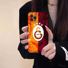 Coque de téléphone compatible avec Galatasaray Club pour 16 15 14 11 12 13 Mini Pro XS Max, 6 7 8 Plus X, 17 Pro, 17 Pro Max, 17, 16 Pro - Z5 - Voir 9