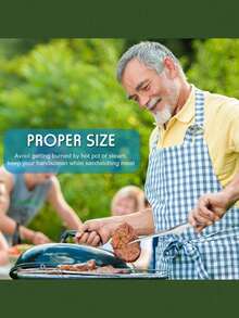 韩国不锈钢烧烤钳，厨房牛排钳，烘焙面包钳，精致圆形夹头易于握持，舒适手柄，一体式设计，多功能牛排钳厨房工具，加长设计适合火锅和自助餐服务，可用于烹饪、盛放、烧烤、沙拉等。 - 彩色 - 查看 9