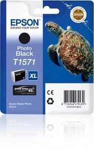 Cartuccia Epson Turtle T1571 nera fotografica - Blu - Visualizzare 1