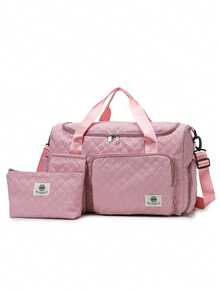 3pcs Travel Bag Set, Multi-Functional Multi-Pocket Shoe Bag, Wet & Dry Separation, Toiletry Bag, Cosmetic Bag, Skincare Bag, Portable Large Capacity Adjustable Zipper Commuter Bag, Travel, Fitness, Outdoor, Business, School, Holiday Gift - Multicolor - View 18