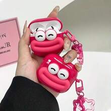 Soft Silicone Protective Case Compatible With Apple 1/2/3/Pro/Pro 2, Shock-Proof, Pink, Suitable As Gifts