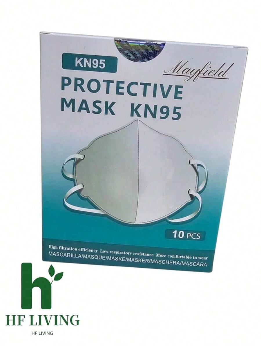 mascarilla KN95 Mayfield Presentación en caja sellada de  10 unidades. - Blanco - Ver 1