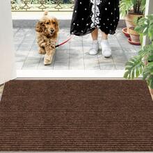 Grand paillasson pour porte d'entrée, tapis d'accueil antidérapant pour entrée intérieure, design avec support, lavable en machine, convient pour la zone d'entrée - Multicolore - Voir 37