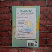 Cómo dejar de pensar demasiado, Adam Tusco, , autoayuda, paz mental superar la depresión - Libro único - Ver 2