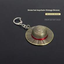 1 件海贼王海盗帽钥匙扣 - 动漫配饰、节日/生日/圣诞节/万圣节礼物、完美礼物、文具、减压玩具 - 彩色 - 查看 10