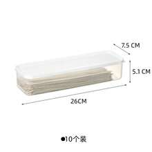 1-10pcs/Set Coriander/Green Onion Storage Box, Fridge Organizer Box, Thick Noodle & Egg Preservation Airtight Containers Back To School