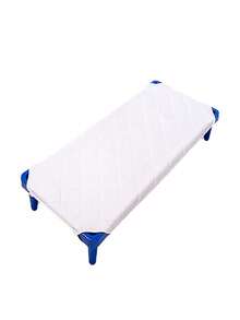 1 pieza Sábana para cama de guardería para siesta de bebés y preescolares con elásticos en las esquinas, accesorios de ropa de cama para niñas y niños