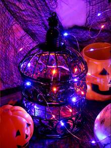 1PC10/30/50/70/80LED2/3/5/7/10M Halloween Tring Light Halloween Decoration Room Decor Halloween Garden Decor For Gift Fairy Holiday Decor Festival Decor