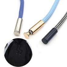 4/8 piezas de Clips de metal ajustables, fáciles de instalar - Para manualidades DIY, adecuados para cordones, cordones, pantalones, bolsas, sudaderas - Diseño compacto, sujetadores resistentes, clips ajustables, entusiastas de la artesanía