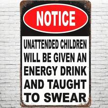 8"X12" Vintage Metal Barn Rules Sign, Retro Wall Decor For Stable, Cowboy, Ranch, Horse, Feed, Repair, Closed, Back, Lettering, Quote, Tin Plate Poster Suitable For Home, Living Room, Bedroom, Garden, Office, Cafe, Bar, Tavern - Multicolor - View 1