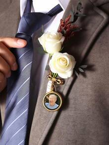 1pc Stainless Steel Dental Brooch - Customized Name & Badge Pin For Doctors & Nurses With Engraved Tooth Design, Gift For Healthcare Professionals, Father's Day, Mother's Day, Engraved, Stainless, Colorful, Cute, Adorable, Funny, Kawaii, Y2K, Stylish, Unisex, Casual, Custom, Personalized, Unique, Customized, Ideal Gifts For Him, For Valentine's Day, For Mother's Day, For Birthdays, For Children's Day, For Father's Day, For Graduation, For Weddings, For Housewarming - Style 1 - View 8