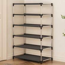 Easy To Assemble Multi-Tier Shoe Rack - Sturdy Compact Design, Suitable For Dorms And Entryways, Includes Metal Tubes, Multipurpose - Multicolor - View 15
