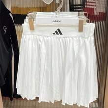 Adidas Vestido esportivo feminino LT DRESS W sem mangas - Branco - Visão 3