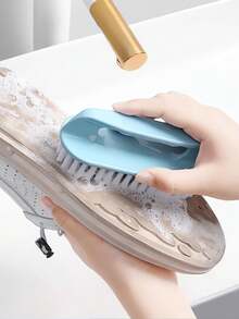 Multi-Functional Portable Household Cleaning Brush: Hard Bristle For Clothes, Washbasin, Shoe, And Board - Includes Handle For Easy Cleaning And Organization - Multicolor - View 10