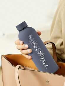 1 szt. 500 ml spersonalizowany kubek termiczny, personalizowany imieniem i nadrukiem kwiatowym, prosty cylindryczny kubek do kawy, kubek samochodowy, spersonalizowany kubek termiczny, spersonalizowany prezent urodzinowy, prezent dla druhny, prezent na Dzień Matki, wykwintny, wysokiej jakości, spersonalizowany, wyjątkowy, idealny prezent dla niej, syna, córki, uczniów szkół, pracowników, dzieci, szkoły, domu, biura, wielofunkcyjny, wysokiej jakości, kolorowy, nowoczesny, spersonalizowany, niepowtarzalny, na Dzień Ojca, na ukończenie szkoły, odświeżenie domu, spersonalizowane kubki, łatwy komfort