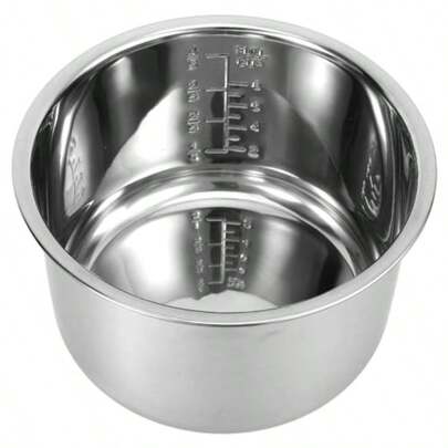 Electric Cooker Inner Pot Replacement Metal Rice Cooker Liner Thickened Stainless Steel Cooking Pot