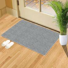 Grand paillasson pour porte d'entrée, tapis d'accueil antidérapant pour entrée intérieure, design avec support, lavable en machine, convient pour la zone d'entrée - Multicolore - Voir 13