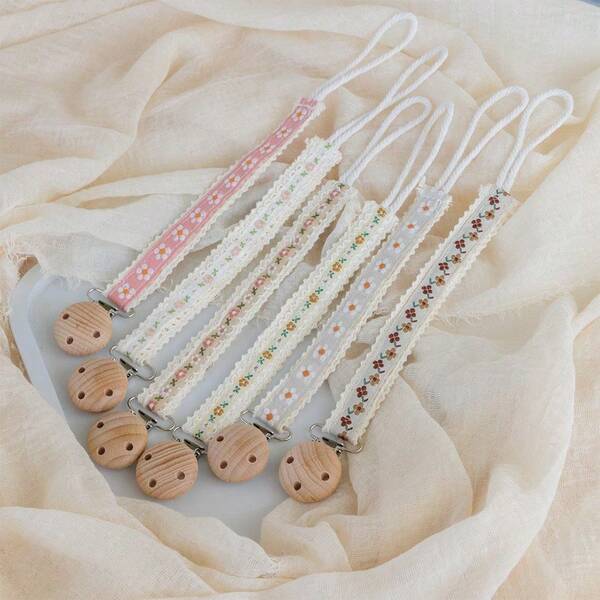 1 Stück Baby Schnuller Clips für Neugeborene Zahnen Beruhigungssauger Ketten Mädchen Junge Baby Zubehör Baby Geburtstags Geschenk