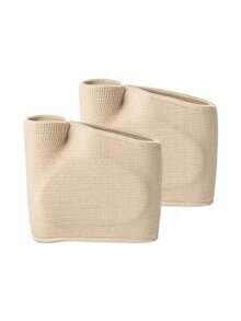 2pcs Skin-Colored Invisible Pain Relief Ball Of Foot Cushions For Women's High Heels With Soft Silicone Gel For Women Men Sneakers Shoes, Casual Shoes - 米色 - 查看 9