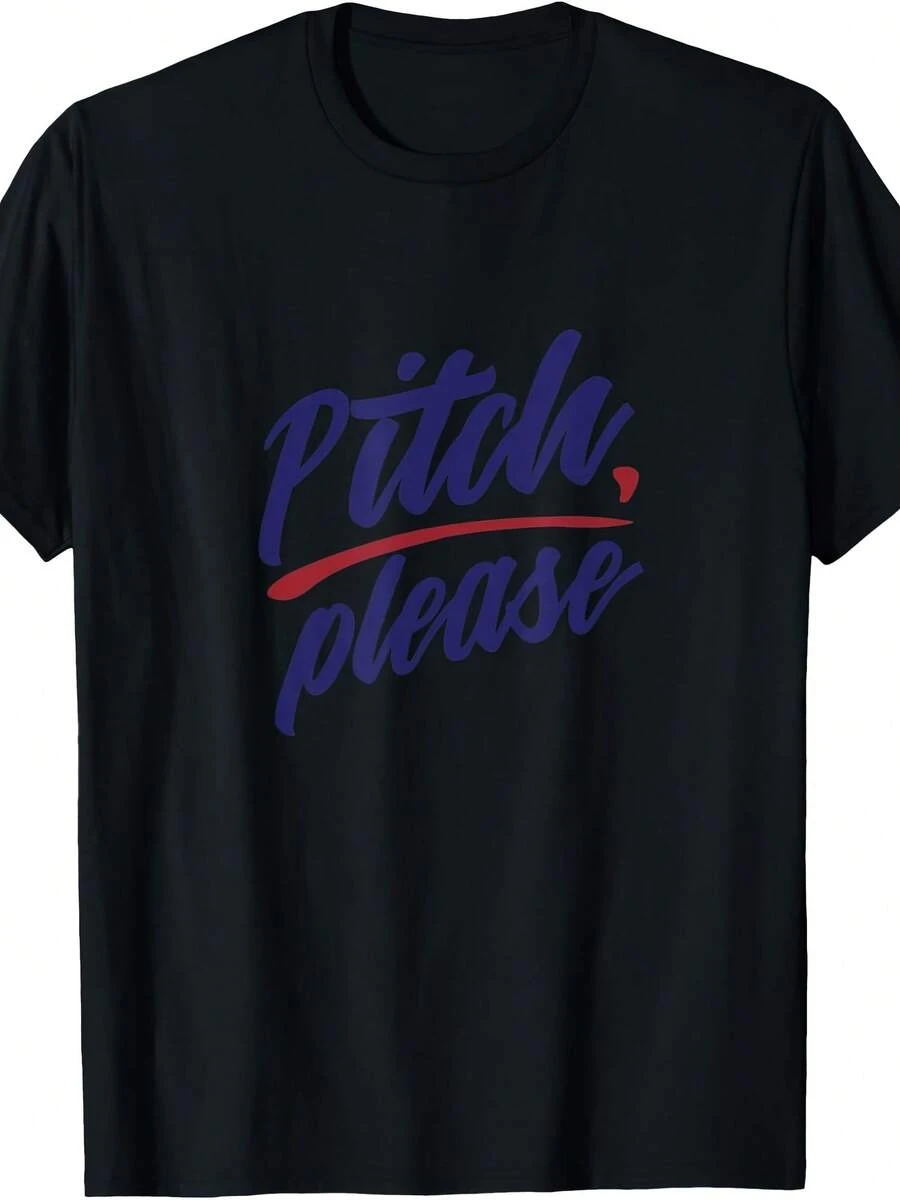 Baseball Pitch Please Funny Softball T-Shirt - Style 30 - View 1