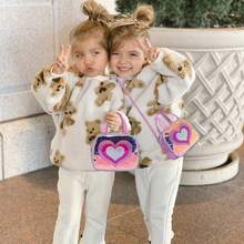 Girls' Mini Crossbody Bag, Cute Handbag Accessory, Dopamine Color Matching, Suitable As Gift For Girls - Children's Cartoon Crossbody Bag - View 11