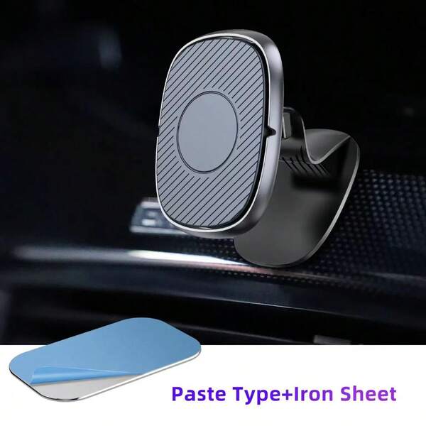 [2025 Upgrade Magnetische Autotelefon Halterung] Magnetische Autotelefon Halterung, bleibt auch auf holprigen Straßen fest an Ort und Stelle, 360° Drehung für Quer- und Hochformat, passend für alle Fahrzeuge, kompatibel mit Android & anderen Smartphones/Tablets, sicherere Navigation, einfache Installation ohne Werkzeug.