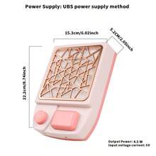 DENGXUN 1pc USB Powered Nail Dust Collector, Suitable For Acrylic Nails, Nail Dust Fan, Nail Cleaner - Nail Dust Vacuum, Strong Dust Removal, Low Noise, Suitable For Home And Nail Salon. An Excellent Gift For Friends, Ideal Gift Choice For Christmas And Valentine's Day.