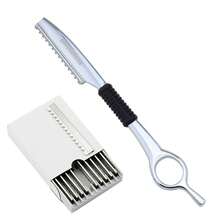 univinlions 7" Thinning Razor Straight Salon Hairdresser Razor Hair Cutter Barber Cutting Shears Knife Thinner Hairdressing Scissors,Hair,Travel,Hair Products,Hair Tools,Hair Stuff,Barber,Barber Accessories,Barbershop,Hairdressing Equipment - Multicolor - View 1